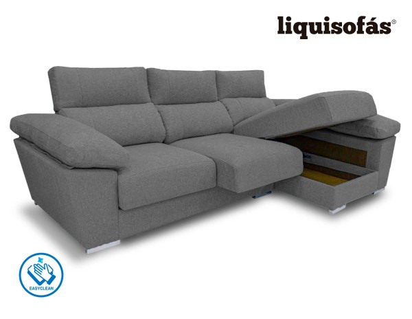 CHAISELONGUE DESLIZANTE Y RECLINABLE MOD. REY