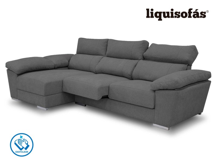 CHAISELONGUE DESLIZANTE Y RECLINABLE MOD. REY