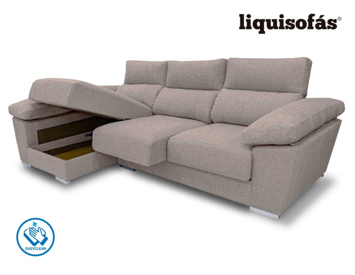 CHAISELONGUE DESLIZANTE Y RECLINABLE...