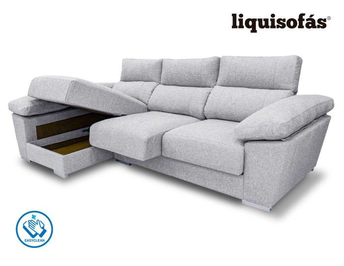 CHAISELONGUE DESLIZANTE Y RECLINABLE...