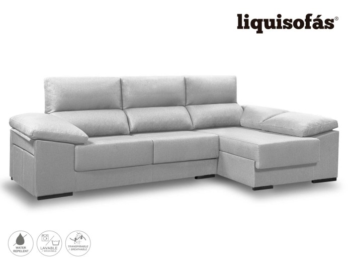 CHAISELONGUE DESLIZANTE Y RECLINABLE MOD. NEVADA