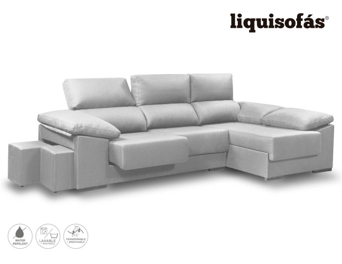 CHAISELONGUE DESLIZANTE Y RECLINABLE...