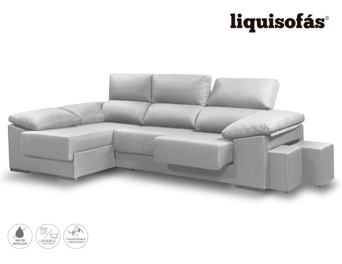CHAISELONGUE DESLIZANTE Y RECLINABLE...