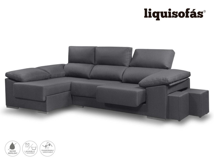 CHAISELONGUE DESLIZANTE Y RECLINABLE...