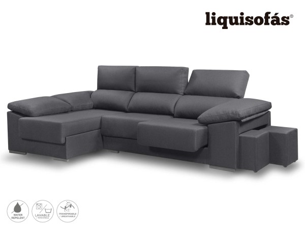 CHAISELONGUE DESLIZANTE Y RECLINABLE MOD. NEVADA