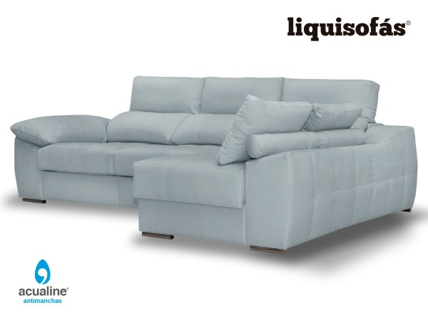 CHAISELONGUE DESLIZANTE FRONTAL Y RECLINABLE MOD. MENORCA