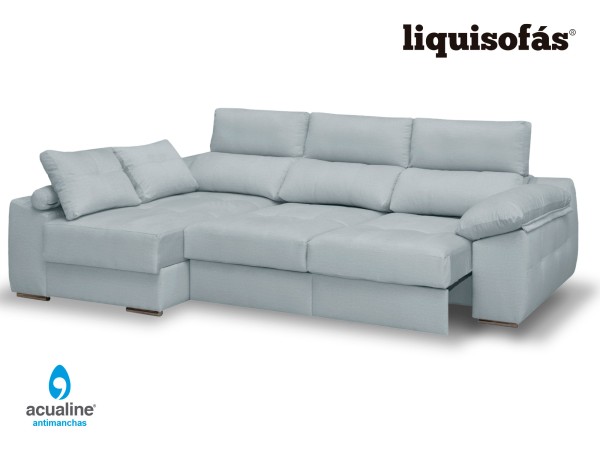 CHAISELONGUE DESLIZANTE FRONTAL Y RECLINABLE MOD. MENORCA