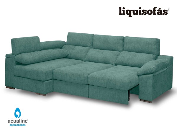 CHAISELONGUE DESLIZANTE AL SUELO Y RECLINABLE MOD. MARINE