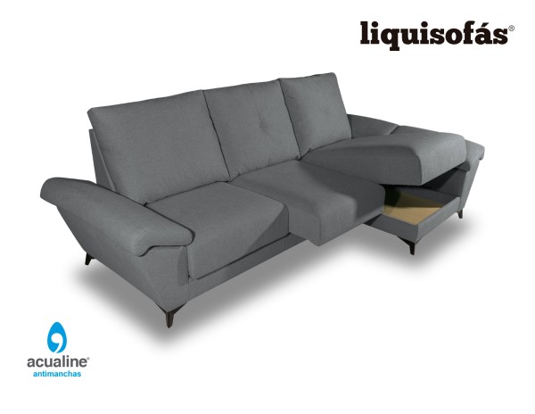 CHAISELONGUE DESLIZANTE Y CON ARCÓN MOD. SUECIA