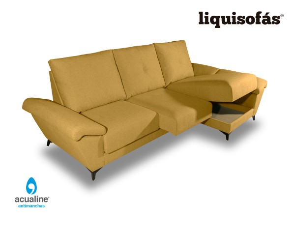 CHAISELONGUE DESLIZANTE Y CON ARCÓN MOD. SUECIA