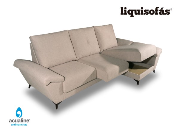 CHAISELONGUE DESLIZANTE Y CON ARCÓN MOD. SUECIA