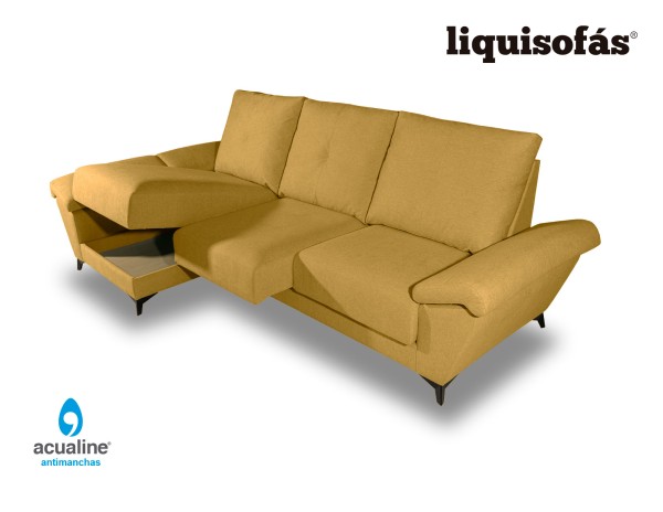 CHAISELONGUE DESLIZANTE Y CON ARCÓN MOD. SUECIA