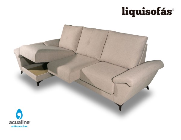 CHAISELONGUE DESLIZANTE Y CON ARCÓN MOD. SUECIA