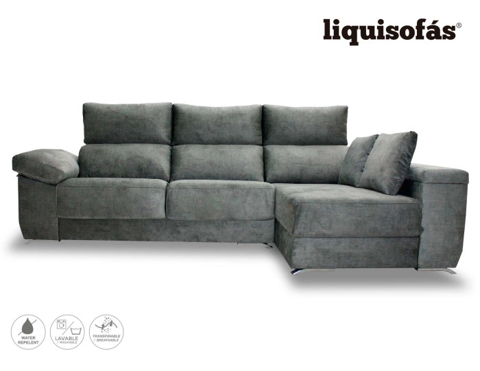 CHAISELONGUE DESLIZANTE Y RECLINABLE...