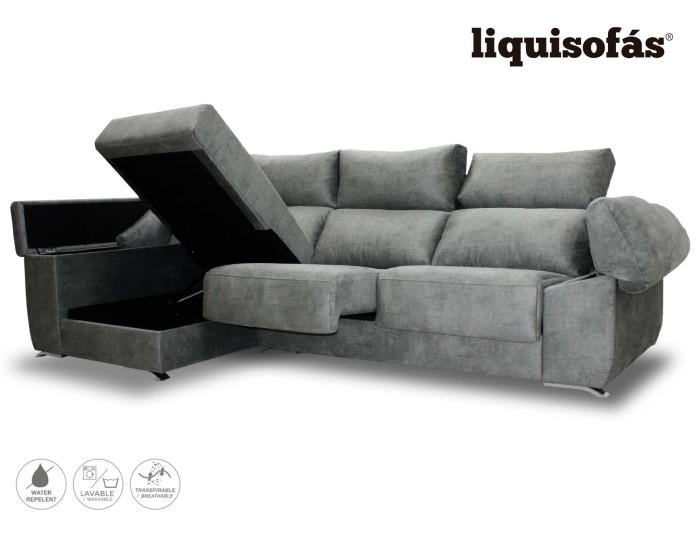 CHAISELONGUE DESLIZANTE Y RECLINABLE...