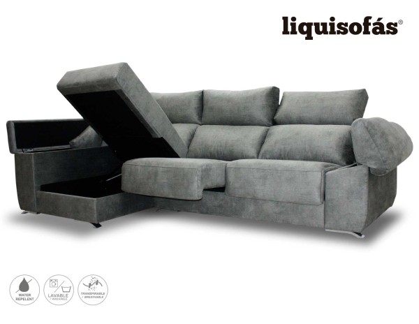 CHAISELONGUE DESLIZANTE Y RECLINABLE MOD. DINAMARCA