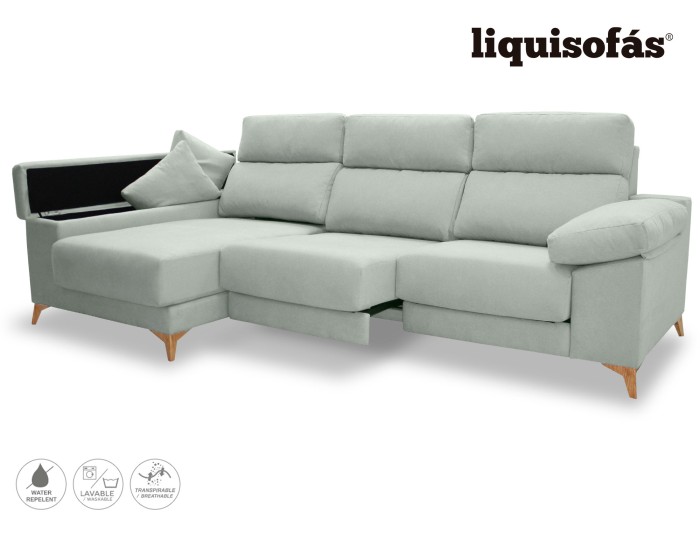 SOFÁ CHAISELONGUE DESLIZANTE FRONTAL... SOFÁ CHAISELONGUE DESLIZANTE FRONTAL...