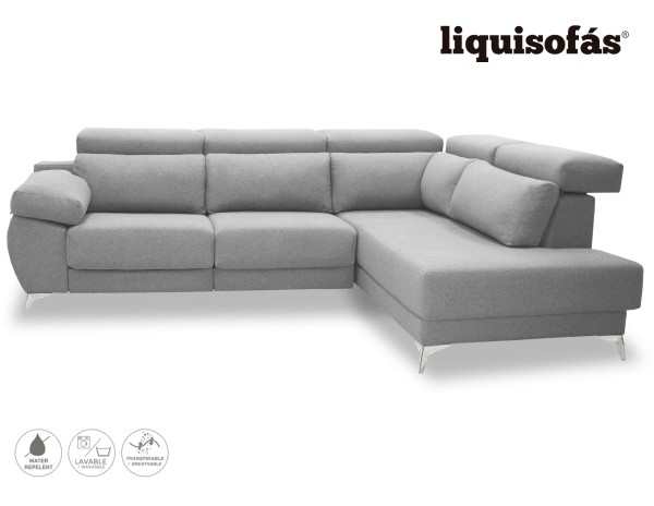 CHAISELONGUE DESLIZANTE FRONTAL Y RECLINABLE MOD. RIO