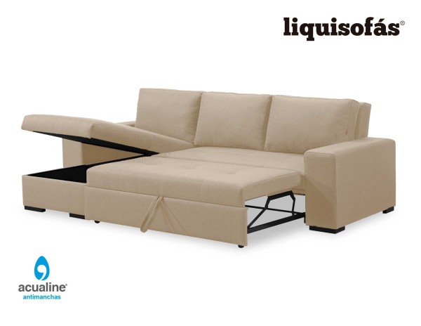 SOFÁ CHAISELONGUE CAMA DE ARRASTRE MOD. TORMES