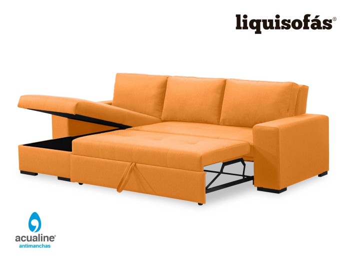 SOFÁ CHAISELONGUE CAMA DE ARRASTRE...