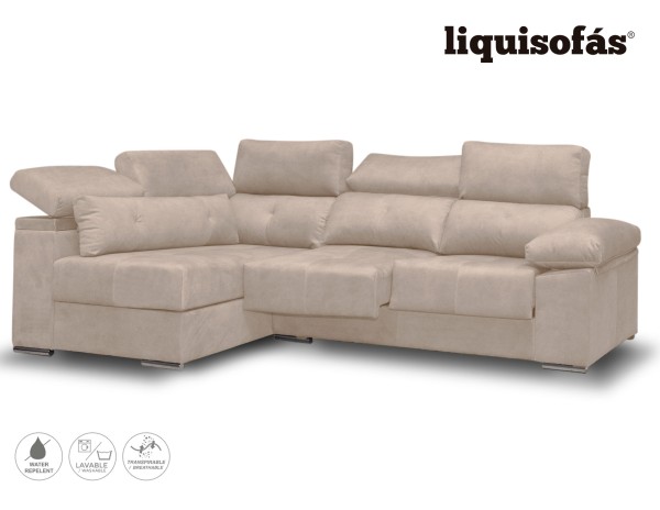 CHAISELONGUE DESLIZANTE Y RECLINABLE MOD. BERLÍN