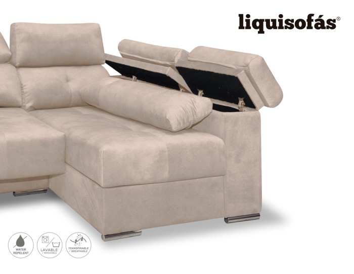 CHAISELONGUE DESLIZANTE Y RECLINABLE...