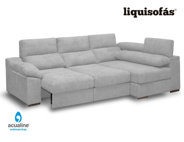 CHAISELONGUE DESLIZANTE AL SUELO Y RECLINABLE MOD. MARINE