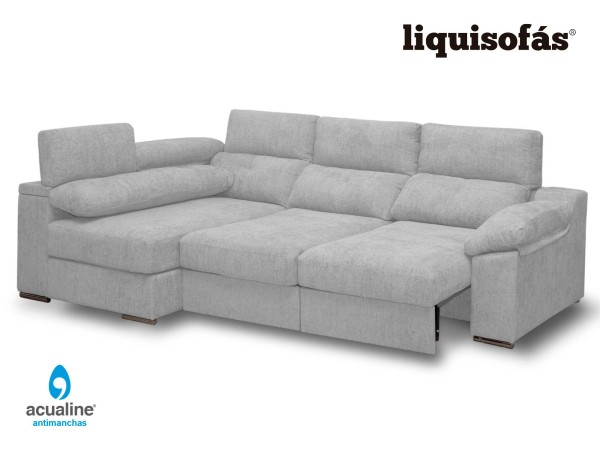 CHAISELONGUE DESLIZANTE AL SUELO Y RECLINABLE MOD. MARINE