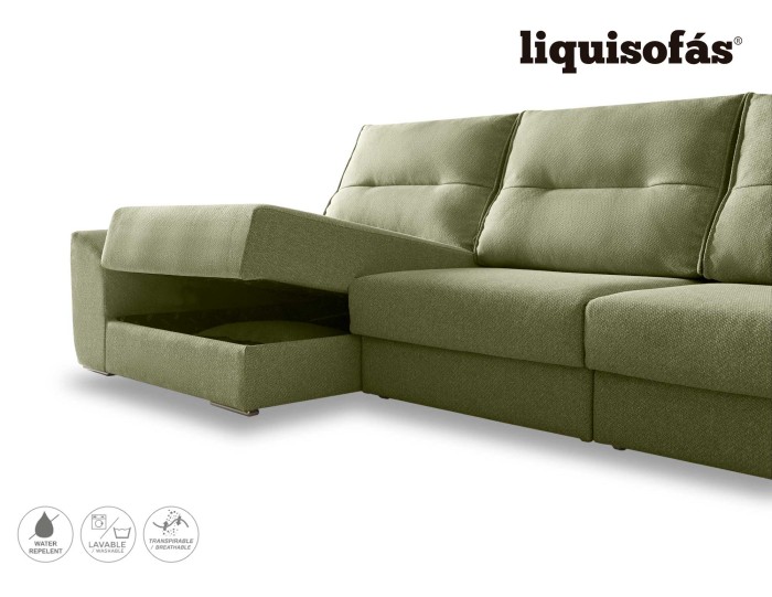 SOFÁ CHAISE LONGUE DESLIZANTE FRONTAL...