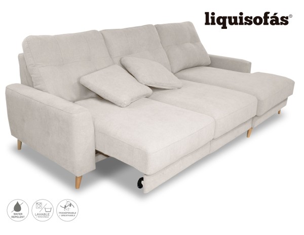 CHAISELONGUE DESLIZANTE FRONTAL MOD. CLEVELAND