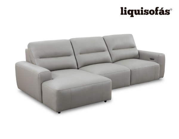 SOFÁ CHAISE LONGUE DESLIZANTE ELÉCTRICO MOD. DOHA