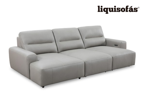 SOFÁ CHAISE LONGUE DESLIZANTE ELÉCTRICO MOD. DOHA