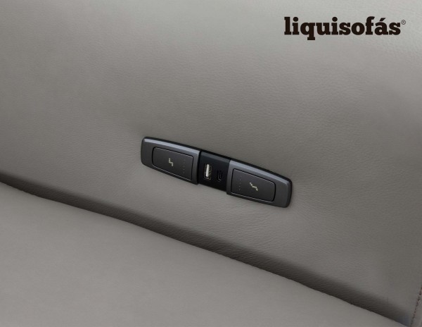 SOFÁ CHAISE LONGUE DESLIZANTE ELÉCTRICO MOD. DOHA