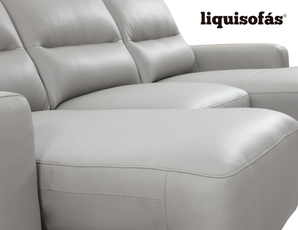 SOFÁ CHAISE LONGUE DESLIZANTE ELÉCTRICO MOD. DOHA