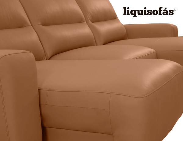 SOFÁ CHAISE LONGUE DESLIZANTE ELÉCTRICO MOD. DOHA