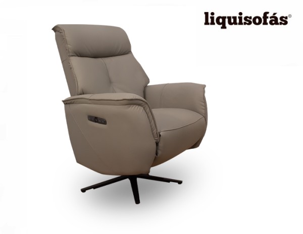 SILLÓN RELAX ELÉCTRICO DE PIEL MOD. SEUL