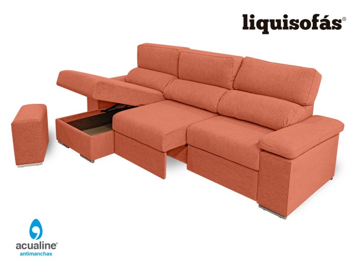 CHAISELONGUE RECLINABLE Y DESLIZANTE... CHAISELONGUE RECLINABLE Y DESLIZANTE...