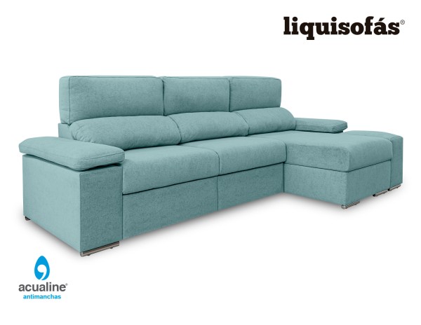 CHAISELONGUE RECLINABLE Y DESLIZANTE AL SUELO C/ARCÓN MOD. CRISTINA