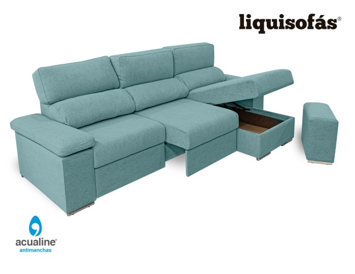 CHAISELONGUE RECLINABLE Y DESLIZANTE... CHAISELONGUE RECLINABLE Y DESLIZANTE...