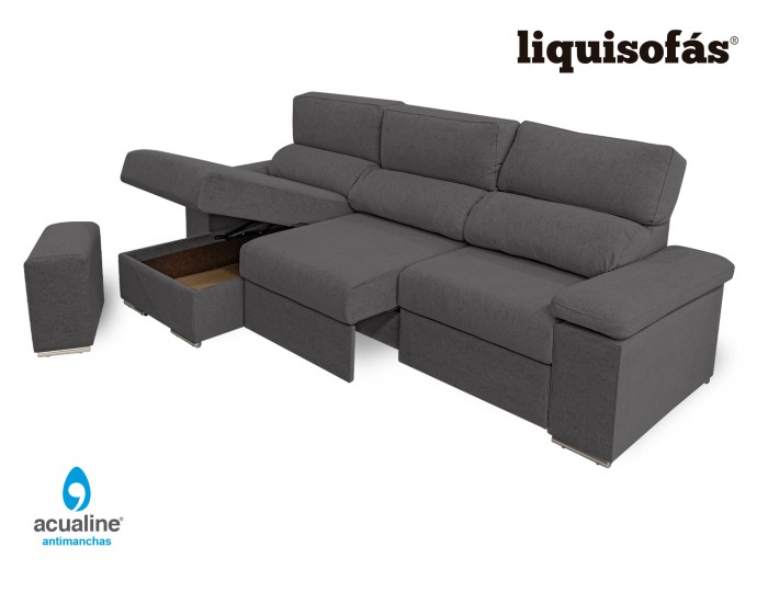 CHAISELONGUE RECLINABLE Y DESLIZANTE... CHAISELONGUE RECLINABLE Y DESLIZANTE...