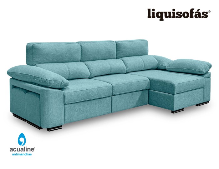 SOFÁ CHAISE LONGUE RECLINABLE Y...