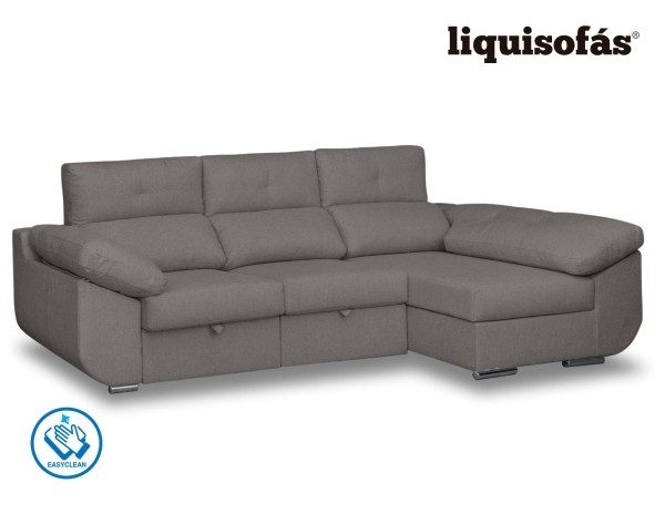 CHAISELONGUE DESLIZANTE FRONTAL Y RECLINABLE MOD. MAY
