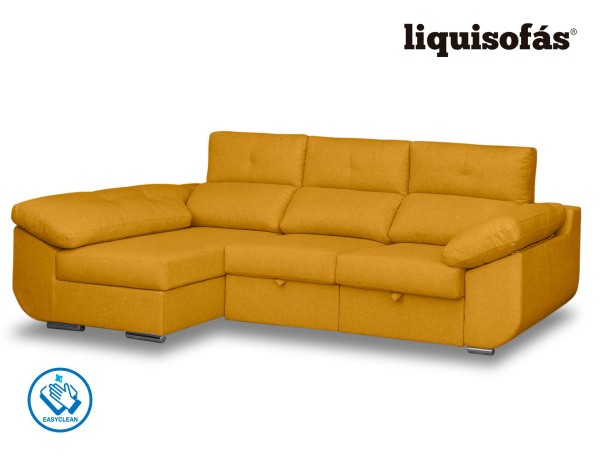 CHAISELONGUE DESLIZANTE FRONTAL Y RECLINABLE MOD. MAY
