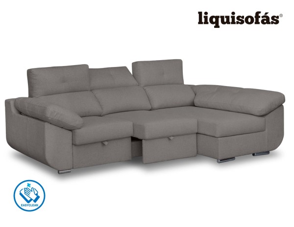 CHAISELONGUE DESLIZANTE FRONTAL Y RECLINABLE MOD. MAY