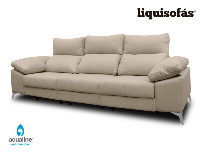 SOFÁ 3 PLAZAS RECLINABLE Y DESLIZANTE... SOFÁ 3 PLAZAS RECLINABLE Y DESLIZANTE...