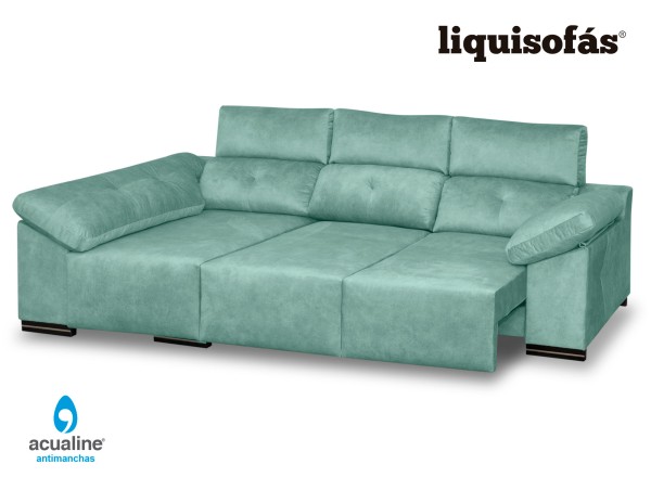 CHAISELONGUE DESLIZANTE FRONTAL Y RECLINABLE MOD. JULY