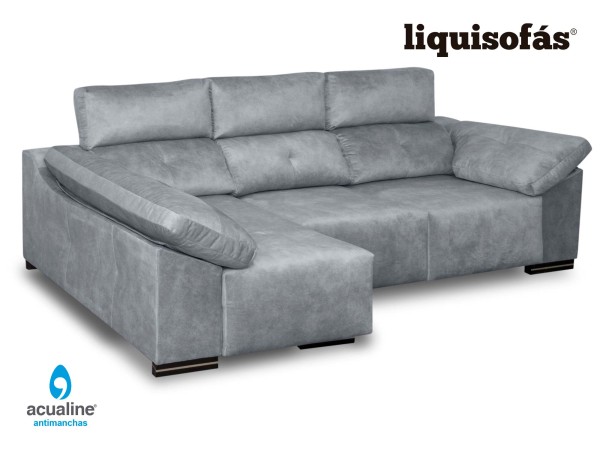 CHAISELONGUE DESLIZANTE FRONTAL Y RECLINABLE MOD. JULY