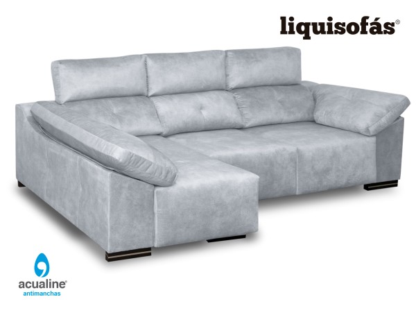 CHAISELONGUE DESLIZANTE FRONTAL Y RECLINABLE MOD. JULY