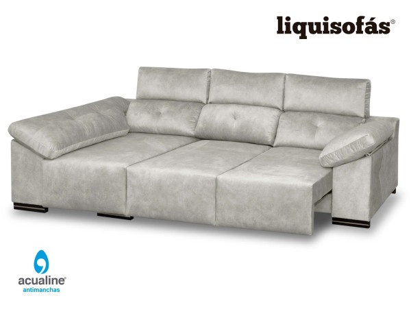 CHAISELONGUE DESLIZANTE FRONTAL Y RECLINABLE MOD. JULY