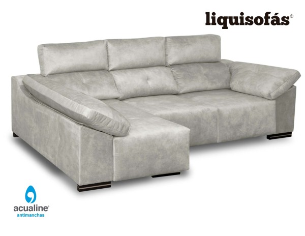CHAISELONGUE DESLIZANTE FRONTAL Y RECLINABLE MOD. JULY